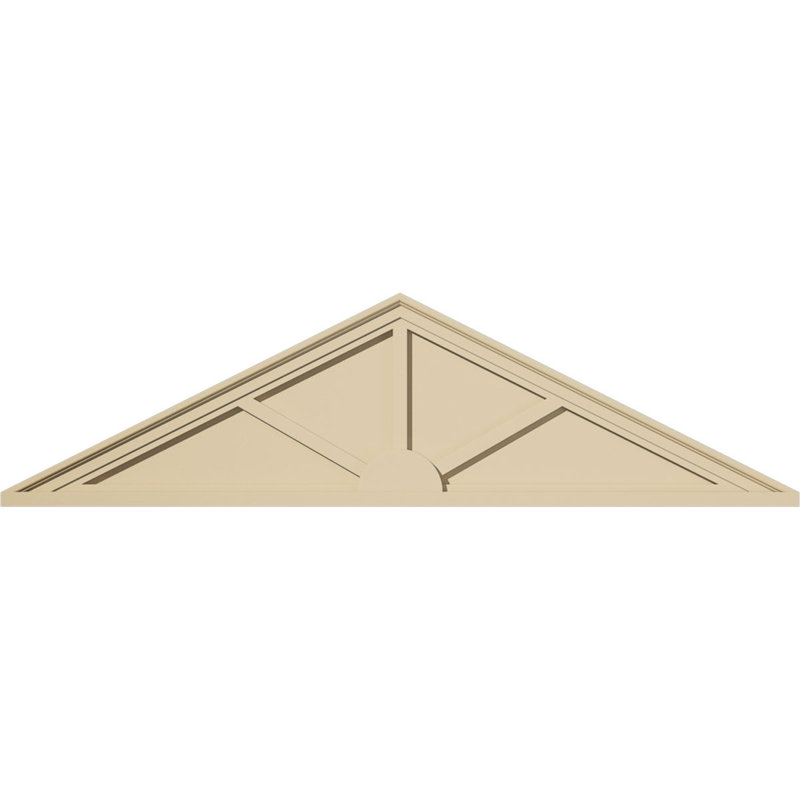 Fronton en uréthane Signature, 56 po x 15 po x 2 po, Aucune, 3 rayons