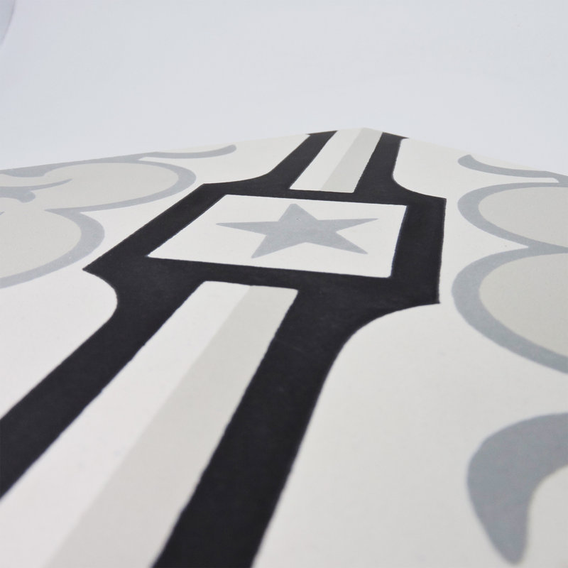 Chala 8" x 8" Cement Patterned Wall & Floor Tile