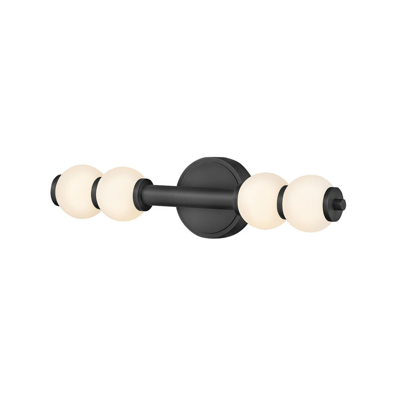 Hinkley Trigo Bathroom Vanity Light, Black