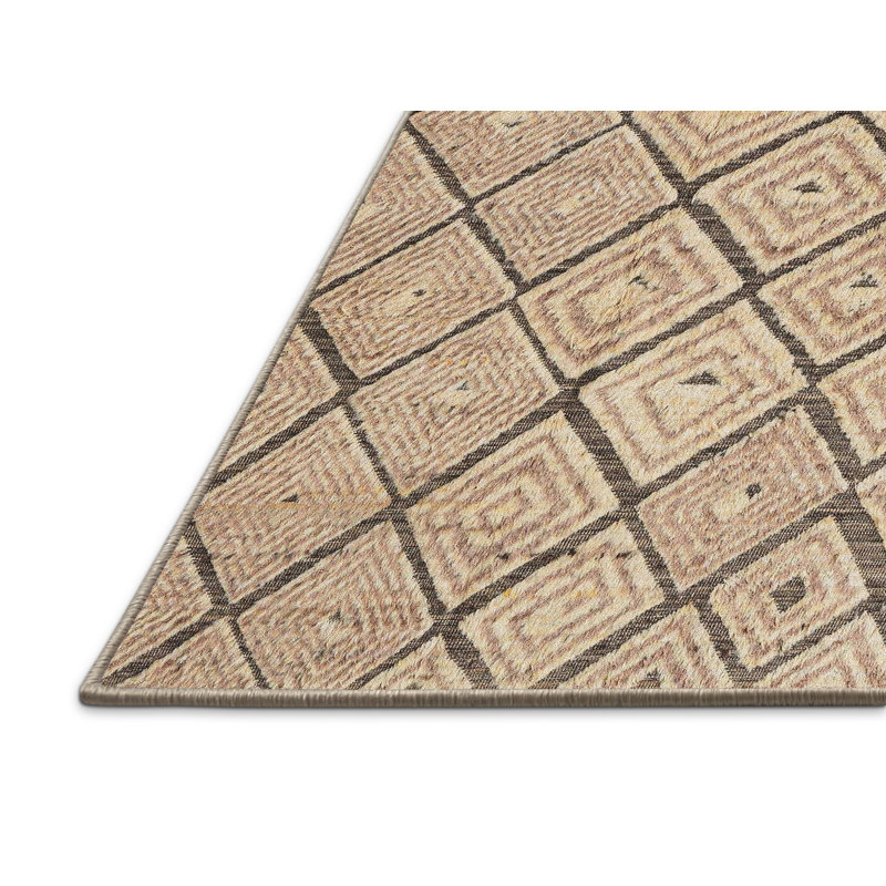 Tapis abstrait moderne 4599, Rectangle 2 pi x 4 pi