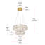 Lustre ovale en cristal 2 lumières Steveson-54664755-124216499