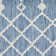 Roberge Rectangle Indoor/Outdoor Area Rug in Navy Blue