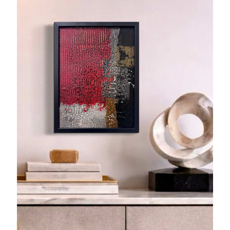 Tension No. 1 - Original Mixed-Media Abstract Painting by J. Kent Martin