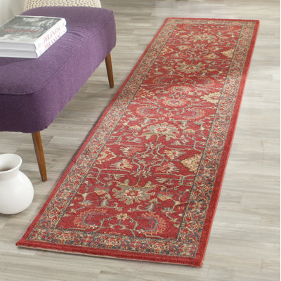 Pennypacker Red/Navy Area Rug