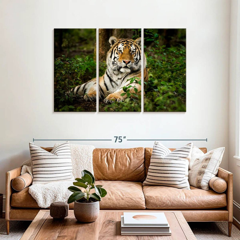 Mighty Tiger, 36" H x 57" W