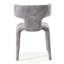 Chaise avec accoudoirs à oreilles Margart-143991896