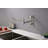 Pot Filler Faucet Wall Pot Filler Faucet, Modern Brass Pot Filler Two-Attachment Wall Mount Folding Kitchen Pot Filler Swing Arm-118388225