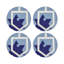 Dreidel Pebble 16" Vinyl Placemat