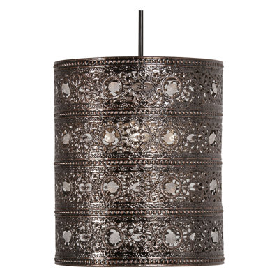 23.5cm H Drum Pendant Shade ( Clip On )