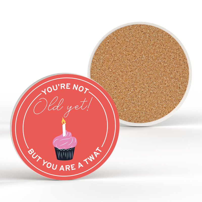 Kana Ceramic Round 1 Piece Coaster