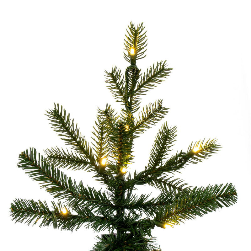 Artificial Pine Christmas Tree with Lights, 9'