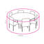 Premium Dining Set Protective Cover