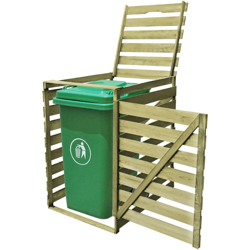 Wooden Single Bin Store