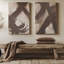 Ensemble de 2 impressions abstraites sur toile de Sienne-1914744274-1914744279
