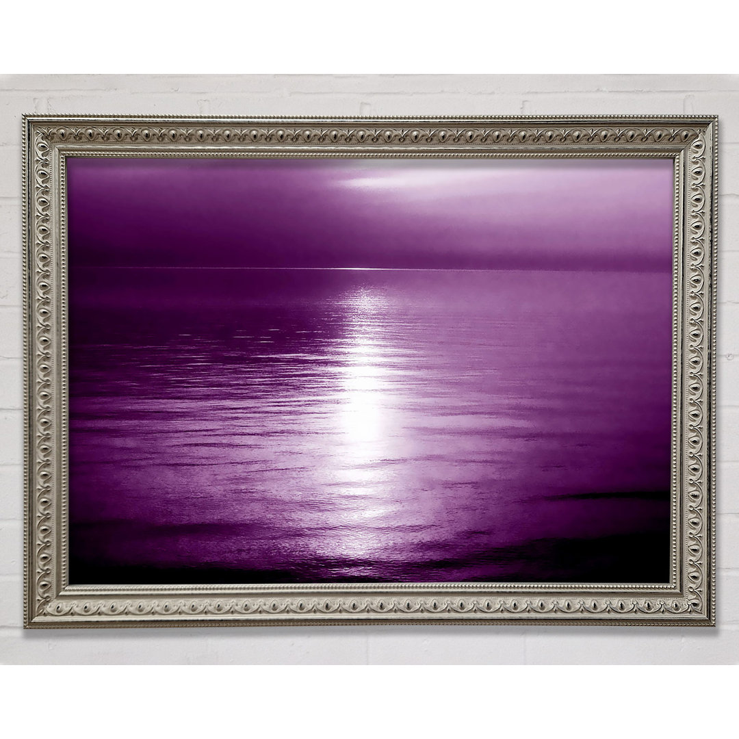 Gerahmtes Leinwandbild Serenity Mauve