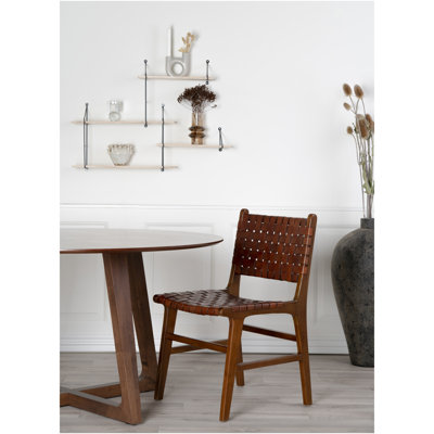 Ranlo 48cm H Solid Wood Side Chair