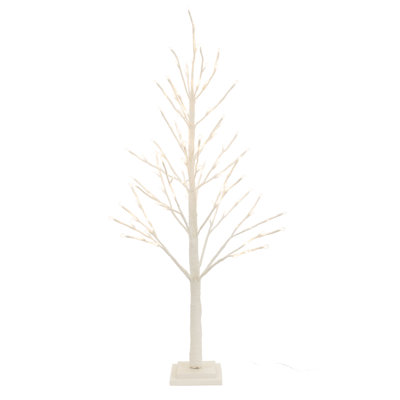 LED Glittered Twig Tree