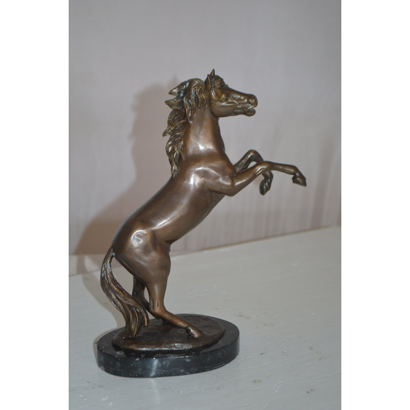 Jansen Rearing Horse Statue