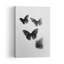 Ombres flottantes, abstrait, contemporain, élégant, papillon, nature, affiche murale-1800091679