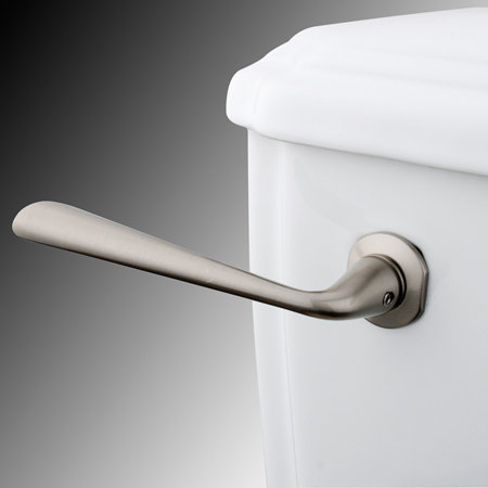 Levier de réservoir de toilette Kingston, Nickel brossé