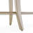 Malibu Crest 61'' Glass Top Console Table