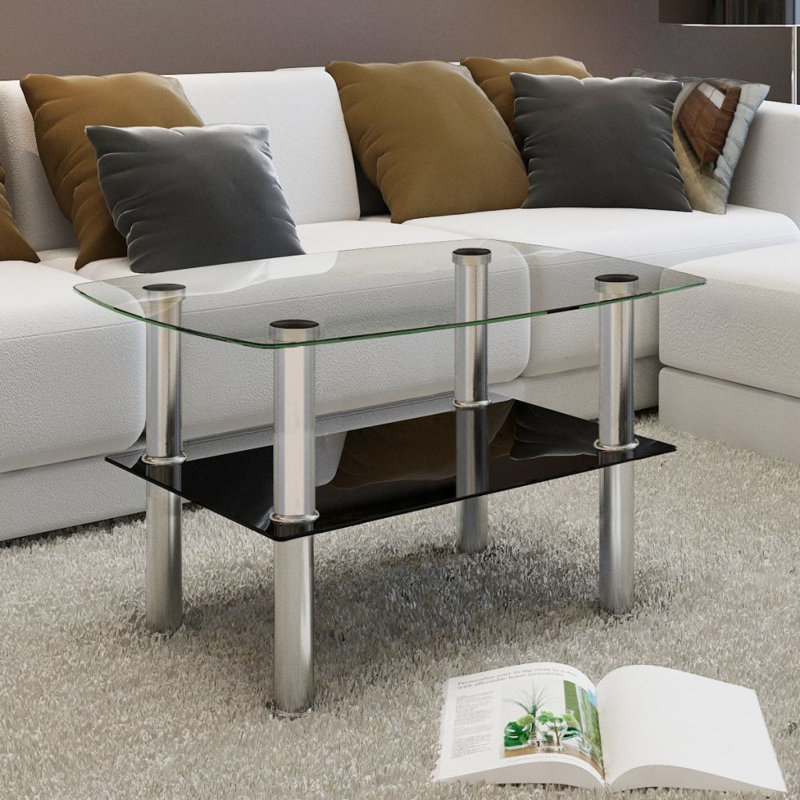 Frame Single Coffee Table with Storage