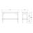Rech Rectangular Teak Outdoor Buffet & Console Table-398457181