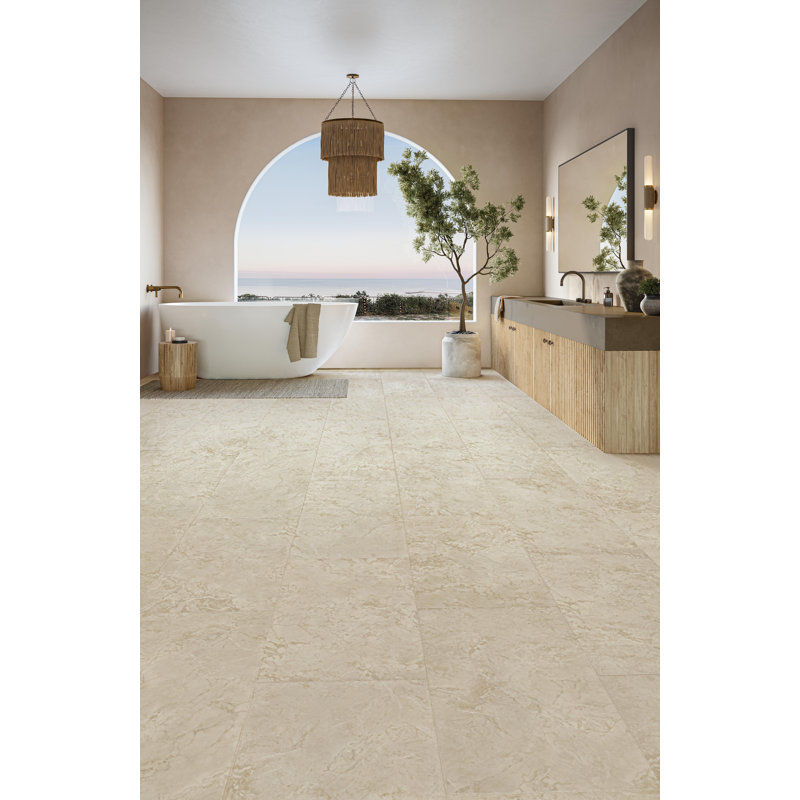 Carrelage en vinyle de luxe NEUF ADURA®APEX avec Microban® Tuscany 18 po x 36 po x 8 mm avec couche d'usure de 20 mil, Pierre