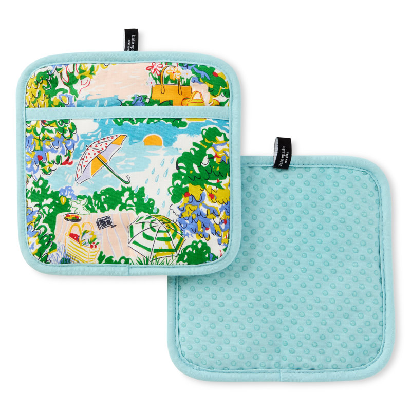 Kate Spade New York Spring Garden 8" Square Pot Holder