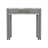 Light Gray Counter Height Table With NESTED Table  Fauxmarble Top Table