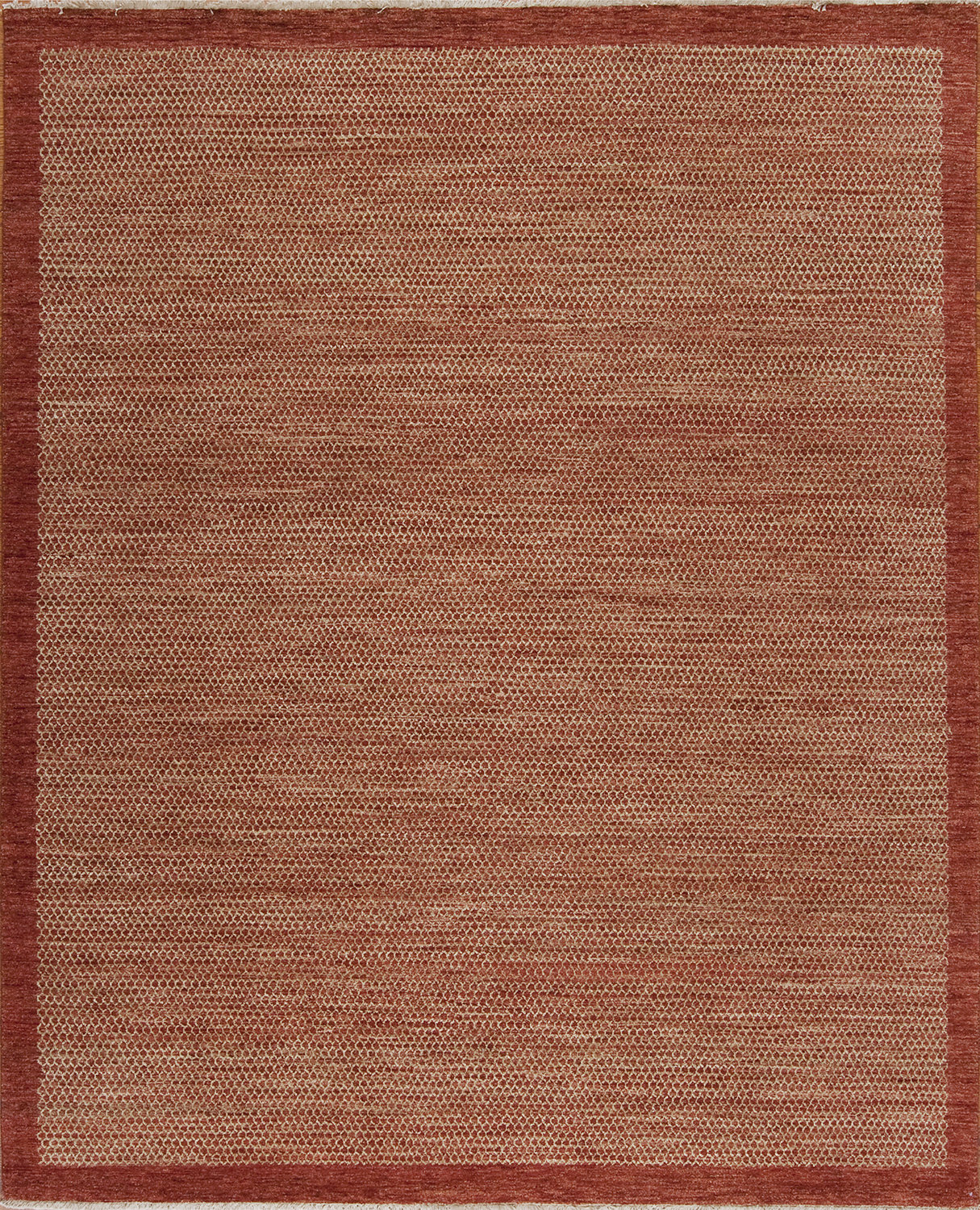 Hand Knotted Rug Texture Samad Rugs Textures Hand Knotted Wool Brick Area Rug | Perigold