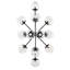 Lustre globe en acier à intensité variable -964220518-964220515-964220524