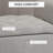 Gray Velvet 50" Storage Bench With Rolled Arms And Wood Legs. For Bedroom, Living Room, Entryway. Concealed Space. Comfortable Seating. 264 Lbs Capacity. Assembly Required In Velvet. End Of Bed Arms.