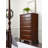 Commode en bois massif 8 tiroirs l 42 po Solvig