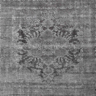 Tapis traditionnel gris / beige