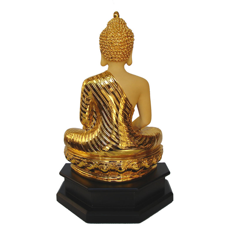 Figurine de Bouddha thaïlandais assis Big Gold