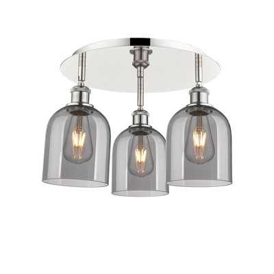 Odaniel Glass Semi Flush Mount