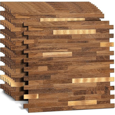 10 Sheets Peel and Stick Backsplash PVC Wall Tile,for Kitchen Backsplash