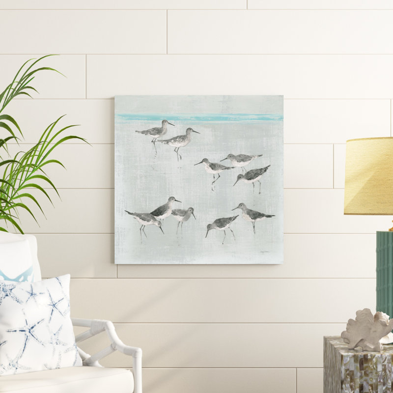 Sandpipers gris, H 30 po x l 30 po x P 1,25 po