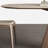 Sintered Stone Dining Table with Solid Ash Wood-2123225711