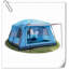 Très grande tente 10-12-14 personnes (Style-B), tentes familiales, 2 chambres, 3 portes et 3 fenêtres avec filet, mur droit, imperméable, double couche, grande tente pour l'extérieur, pique-nique, camping, rassemblement familial