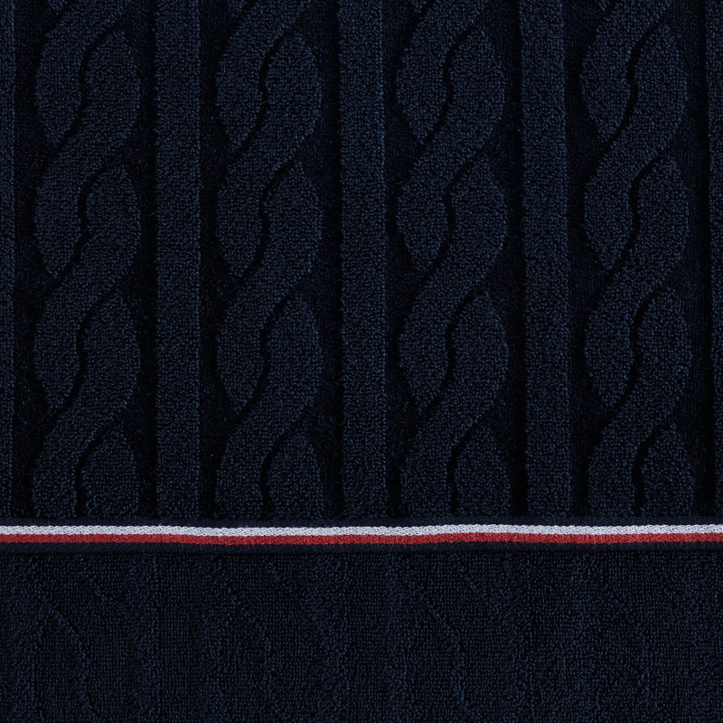 Ensemble de serviettes 6 pièces Tommy Hilfiger, Bleu