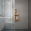 Serviteur de douche suspendu en bambou Drakos