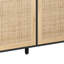 Armoire de rangement 62,6 po à 4 portes en rotin-541164623