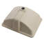Lavabo de meuble-lavabo rectangulaire en céramique - blanc pur, bol profond, durable en porcelaine blanche rectangulaire, fabrication