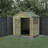 Beckwood 7 ft. 10 in. W x 7 ft. 6 in. D Solid Wood Apex Garden Shed