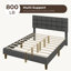 Lit plateforme tapissier Contemporary-1010778105-1010778108