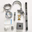 Saket Floor Tub Spout with Diverter