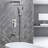 Complete Shower System with Rough in-Valve-62247387