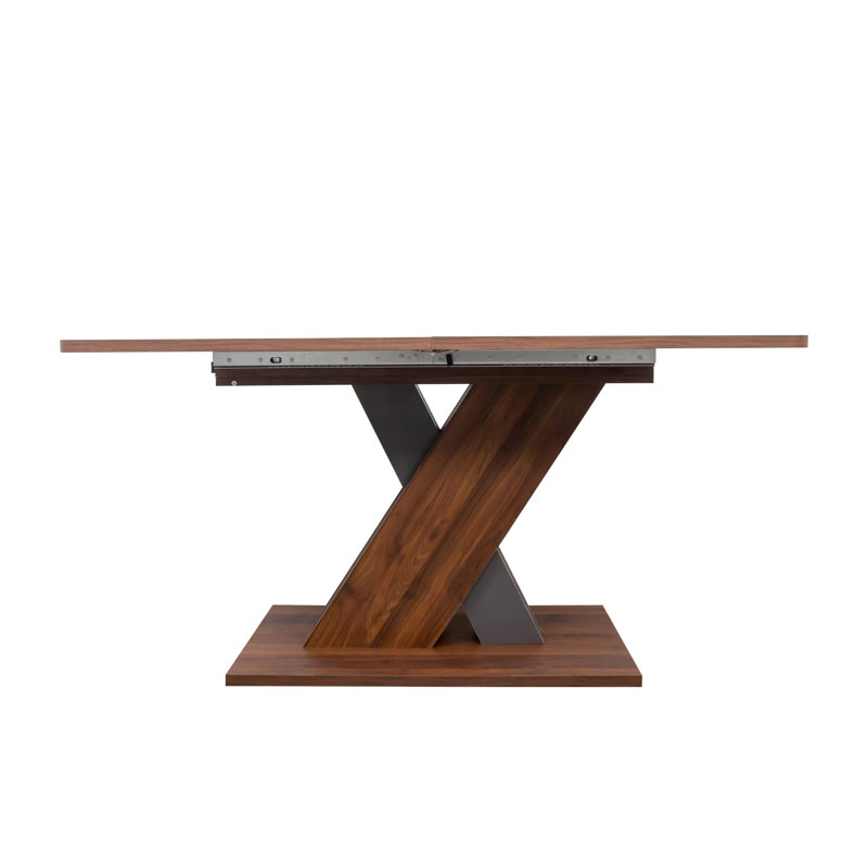 Multifunctional Extendable Console Table, Walnut